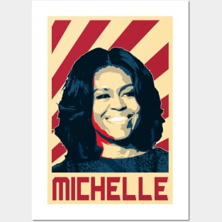 Michelle Obama Retro Propaganda Posters and Art